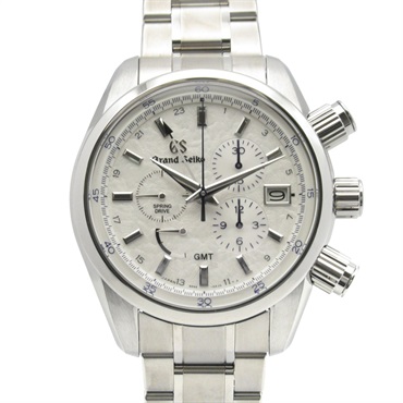 SEIKO Grand Seiko Spring Drive Chrono Wrist Watch SBGC247 Auto titan Used mens