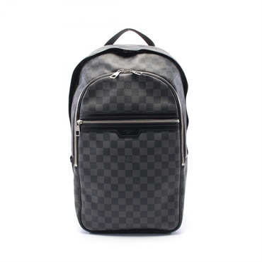 LOUIS VUITTON Michael Rucksack Backpack N58024 Damier graphite leather noir LV