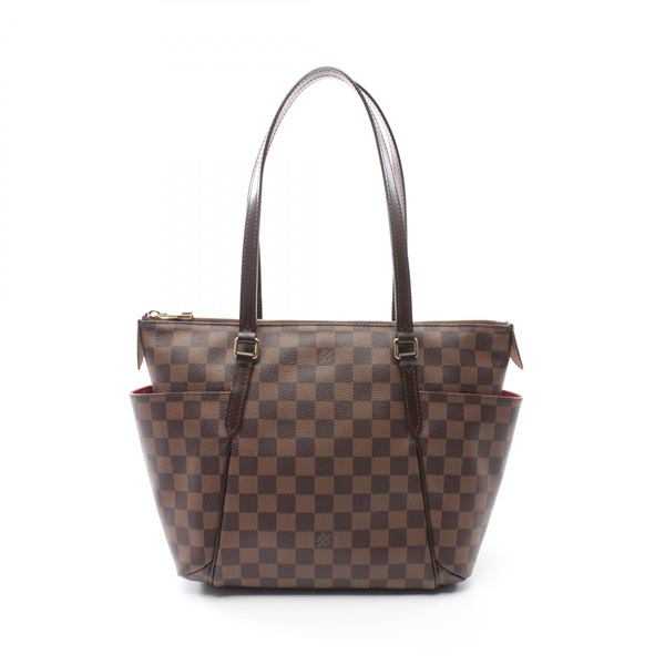 LOUIS VUITTON Totally PM Tote shoulder Bag N41282 Damier leather Ebene Used