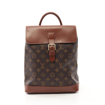 LOUIS VUITTON Soho Rucksack Backpack bag M50200 Monogram leather Brown Used LV