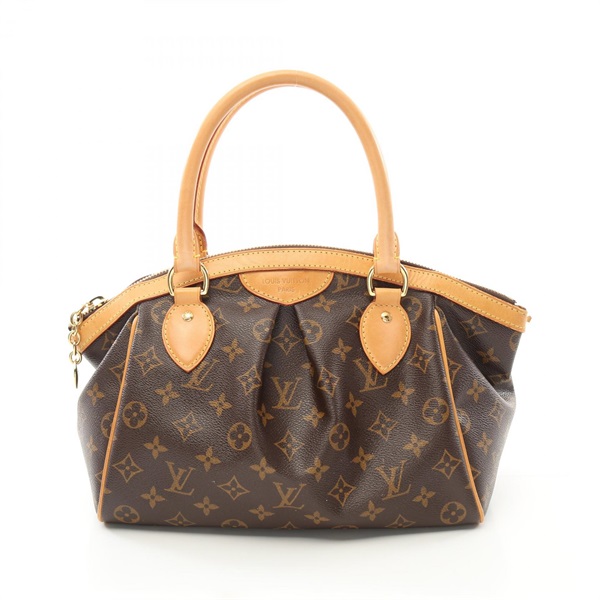 LOUIS VUITTON Tivoli PM Hand bag M40143 Monogram leather Brown Used