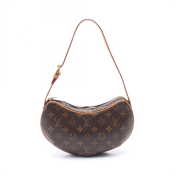 LOUIS VUITTON Pochette croissant Shoulder Bag M51510 Monogram leather Brown Used
