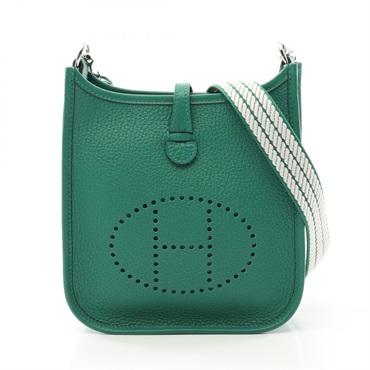 HERMES Evelyne TPM Amazon Shoulder crossbody Bag 069426CK Taurillon Clemence SHW