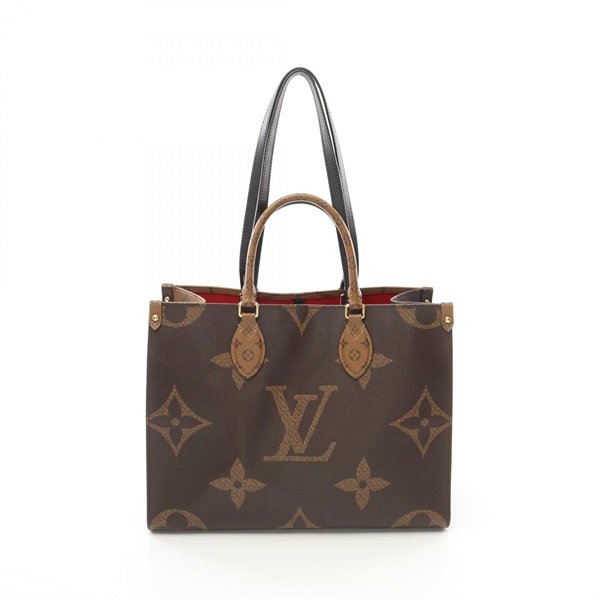 LOUIS VUITTON On the Go MM Tote shoulder Bag M45321 Monogram Giant Reverse LV