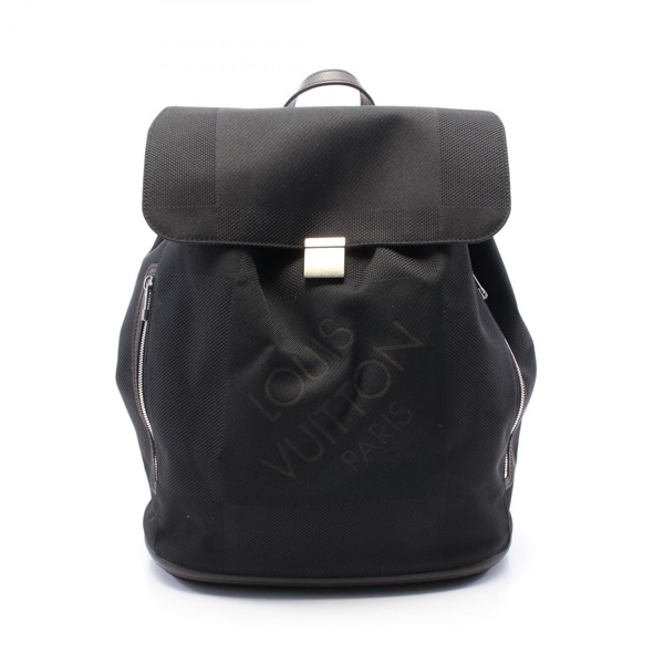 LOUIS VUITTON Pionnier Rucksack Backpack M93057 Damier Jean leather Nylon noir
