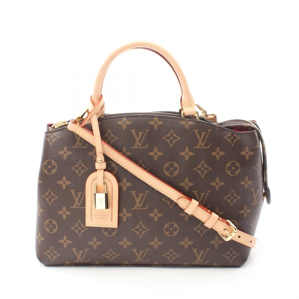 LOUIS VUITTON Petit Palais PM Hand crossbody bag M45900 Monogram leather brown