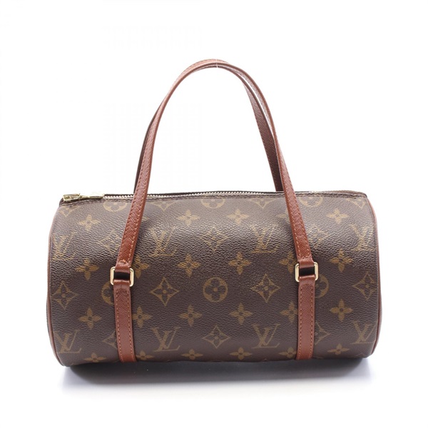 LOUIS VUITTON Papillon 26 old Hand shoulder bag M51366 Monogram leather Brown LV