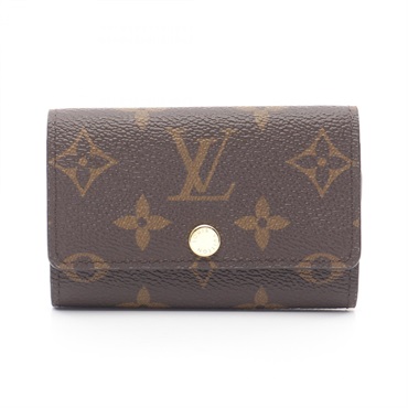 LOUIS VUITTON Multicles 6 key case holder M62630 Monogram canvas Used unisex LV