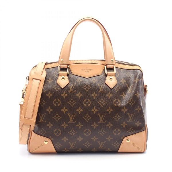 LOUIS VUITTON Retiro PM 2way shoulder Hand bag M40325 Monogram leather Brown LV