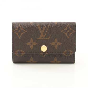 LOUIS VUITTON Multicles 6 key case holder M62630 Monogram canvas Used unisex LV
