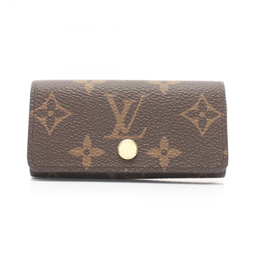 LOUIS VUITTON Multicles 4 key case holder M69517 Monogram Brown LV