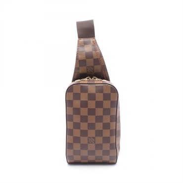 LOUIS VUITTON Geronimos crossbody Waist bag N51994 Damier canvas Ebene Used LV