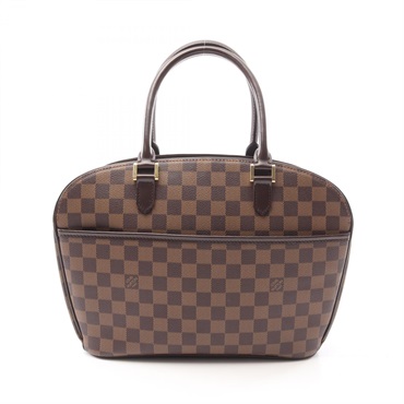 LOUIS VUITTON Sarria Horizontal Handbag N51282 Damier canvas Ebene Used Women LV