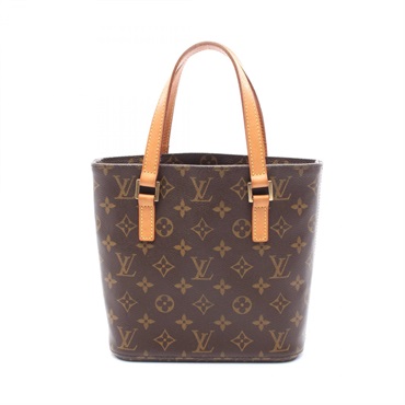 LOUIS VUITTON Vavin PM Tote Handbag M51172 Monogram canvas leather Brown Used LV