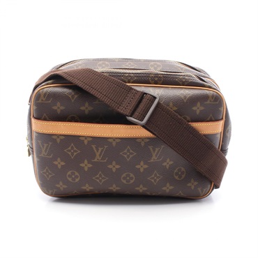LOUIS VUITTON Reporter PM crossbody Shoulder Bag M45254 Monogram canvas Used