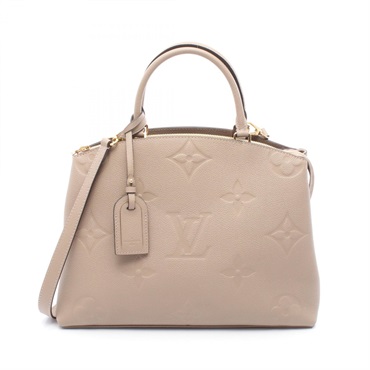 LOUIS VUITTON Grand Palais MM shoulder Handbag M45833 Monogram empreinte Used LV