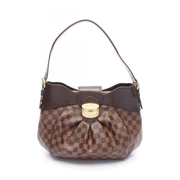 LOUIS VUITTON Sistina MM Shoulder Bag N41541 Damier canvas Ebene Used women LV