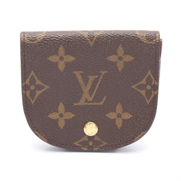 LOUIS VUITTON Porte-monnaie Gousset coin purse wallet M61970 Monogram canvas LV