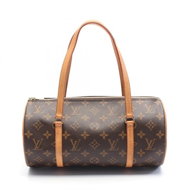 LOUIS VUITTON Papillon 30 Shoulder Handbag M51385 Monogram canvas Brown Used LV