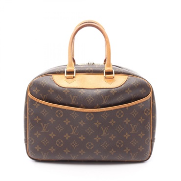 LOUIS VUITTON Deauville Bowling Vanity Handbag M47270 Monogram canvas Used Women