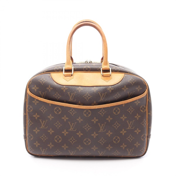 LOUIS VUITTON Deauville Bowling Vanity Handbag M47270 Monogram canvas Used Women