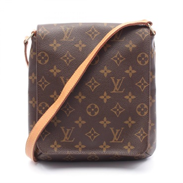LOUIS VUITTON Musette Salsa Short Strap Shoulder Bag M51258 Monogram Used LV