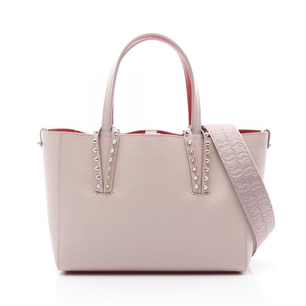 Christian Louboutin CABATA MINI Shoulder Tote Bag 12550499009 leather Pink NEW