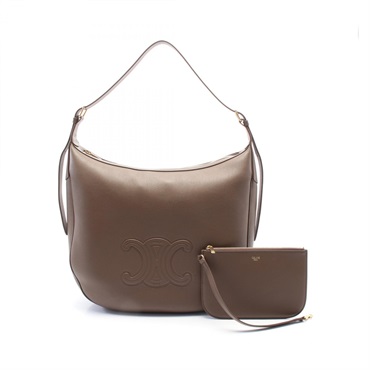 CELINE Large Eloise Shoulder Bag 117243FLH19BG leather Brown NEW Women