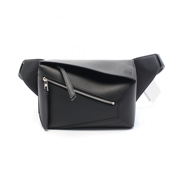 LOEWE Puzzle Small Fanny Pack Waist bag B510SEBX021100 leather Black NEW women