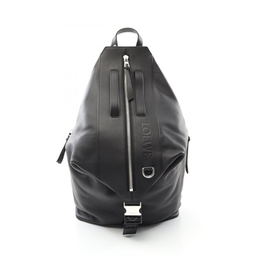 LOEWE convertible Rucksack Backpack B777W36X031100 leather Black NEW mens