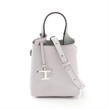 TOD'S micro Shoulder Handbag XBWAPAT9000QRI2L63 leather Purple NEW Women