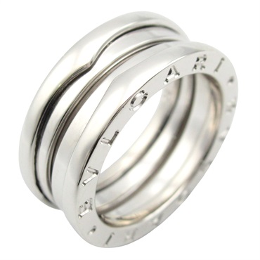 BVLGARI B-zero1 Ring 18KWG White Gold Used unisex Us size 5.75 #52