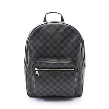 LOUIS VUITTON Josh NV Rucksack Backpack N40365 Damier graphite leather Black