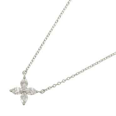 TIFFANY＆CO Victoria Diamond Necklace pendant Pt950 Platinum Used women