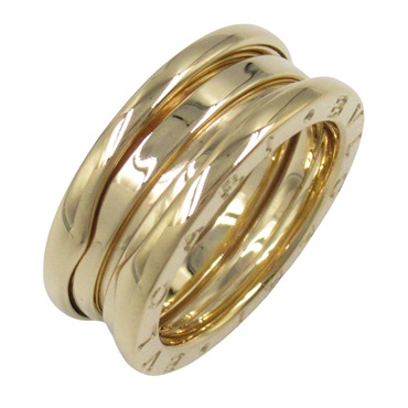 BVLGARI B-zero1 ring 3 bands 18KYG Yellow Gold Used unisex US size 6 #52