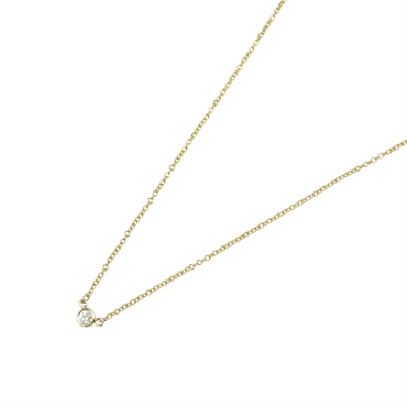TIFFANY＆CO By the Yard Diamond Necklace 18KYG Yellow Gold Used women