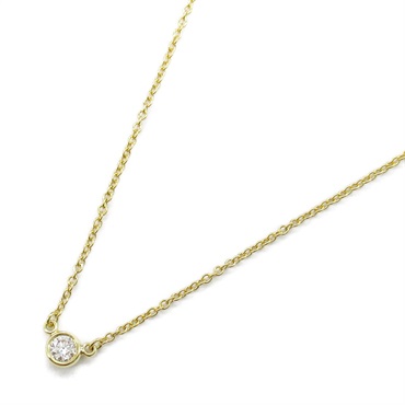 TIFFANY＆CO By the Yard Diamond Necklace Pendant 18KYG Yellow Gold Used women
