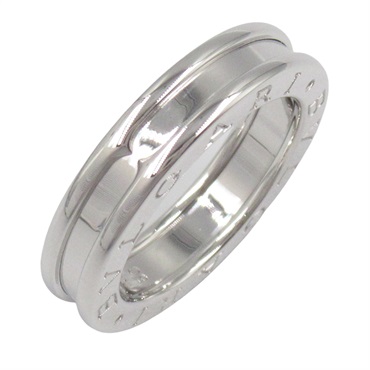 BVLGARI B-zero1 ring 1 band 18KWG White Gold Used unisex US size 5.25 #50