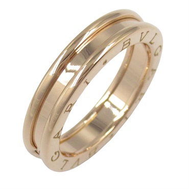 BVLGARI B-Zero1 1 band Ring 18KRG Pink Rose Gold Used US Size 7.5 #56 unisex