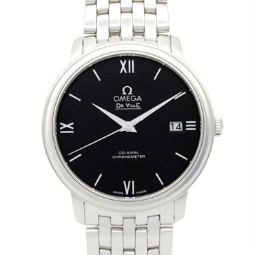 OMEGA De Ville Prestige Wrist Watch 424.10.37.20.01.001 Automatic SS NEW mens