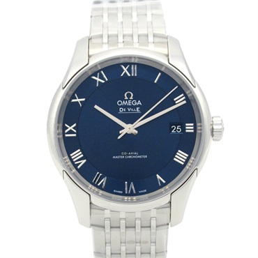 OMEGA De Ville Hour Vision Wrist Watch 433.10.41.21.03.001 Automatic SS NEW mens