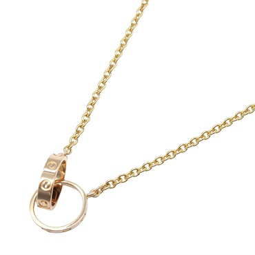 CARTIER Baby Love Necklace  Pendant 18KPG Pink Rose Gold Used unisex