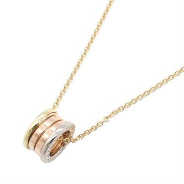 BVLGARI B-zero1 Perfect Mistake Necklace Pendant 18KWRYG Gold Used Women