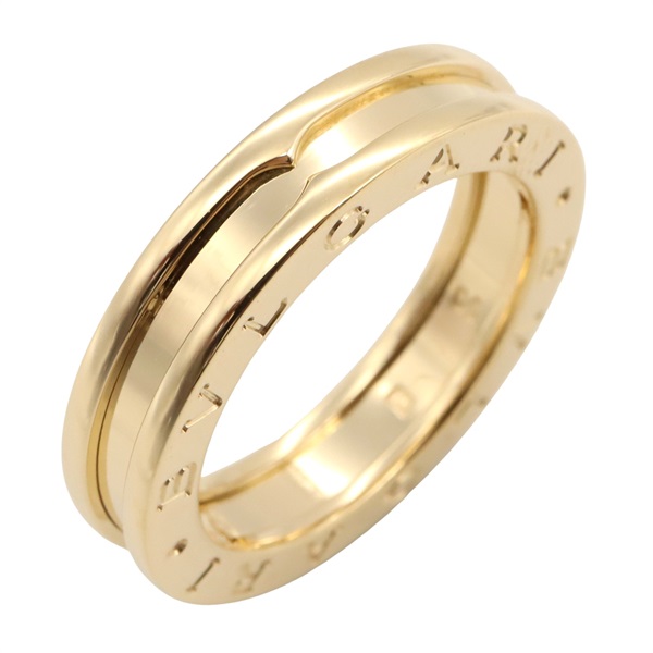 BVLGARI B-zero1 Ring 1 band 18KYG Yellow Gold Used unisex US size 7.5 #55