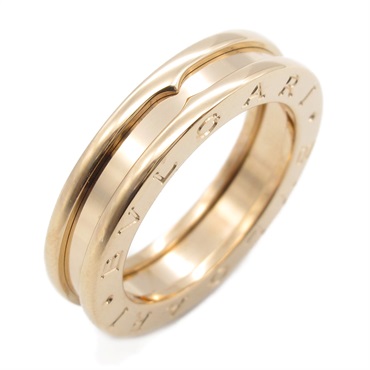 BVLGARI B-zero1 ring 1 band 18KPG Pink Rose Gold Used unisex US size 5.5 #51