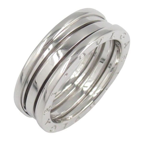 BVLGARI B-zero1 Ring 18KWG White Gold Used unisex US size 11.75 #66