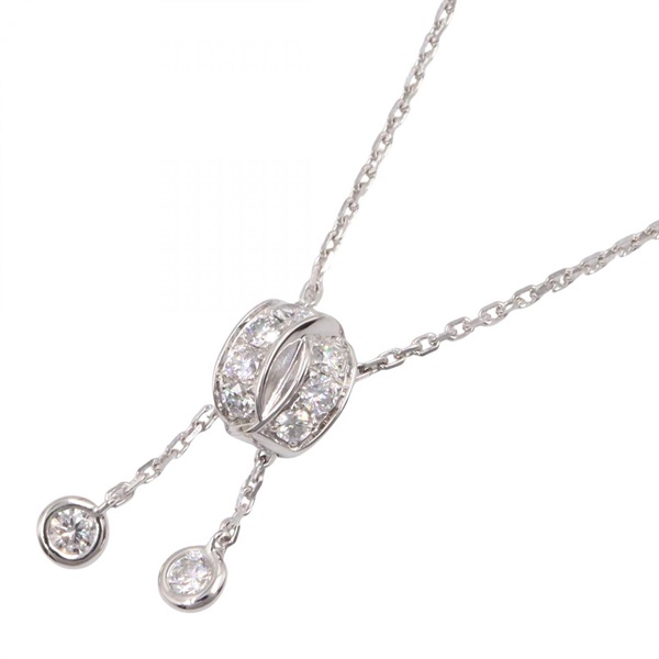 Chaumet Liens Seduction Diamond Necklace 18KWG White Gold Used Women 48.5~54.5cm