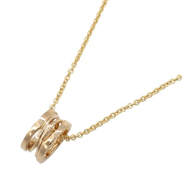BVLGARI B-zero1 Legend Necklace Pendant 18KPG Pink Rose Gold Used unisex