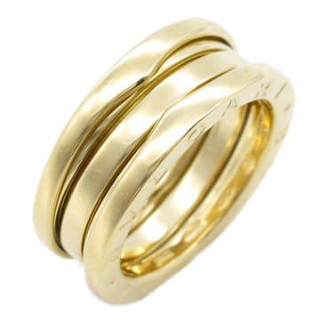 BVLGARI B-zero1 ring 3 bands 18KYG Yellow Gold Used unisex US size 6 #52
