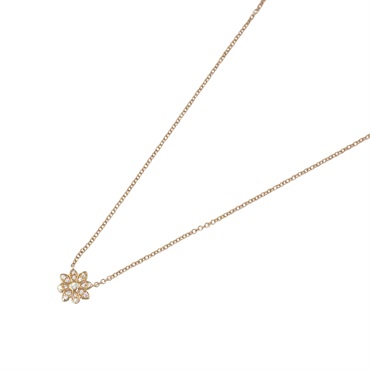 TIFFANY＆CO Enchantment Necklace Diamond 18KPG Pink Rose Gold Used women Pendant